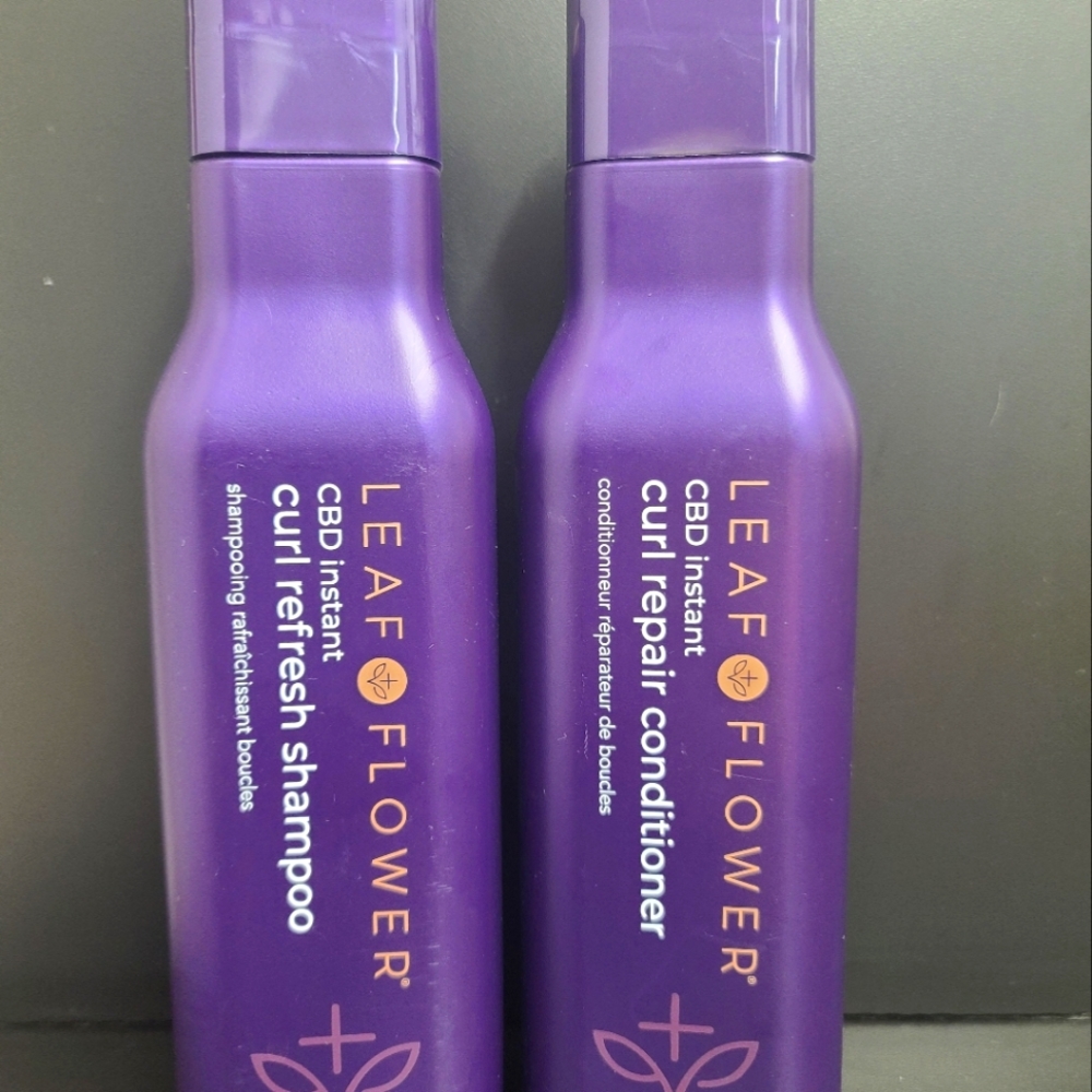 Leaf&Flower  Curl defining shampoo  and conditioner